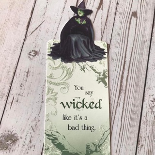 Wicked Witch Bookmark, Free Mail
