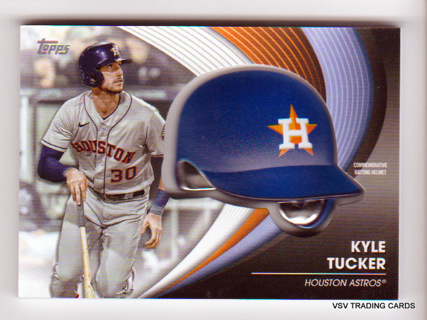 Kyle Tucker, 2022 Topps Batting Helmet Card #BH-KT, Houston Astros, (LB21)