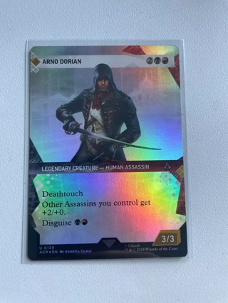  MTG Arno Dorian Showcase Foil U 0139 Universes Beyond: Assassin's Creed Magic