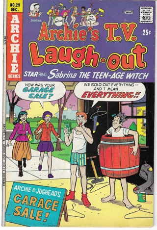 Archie Series Comic No. 29 December 1974