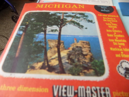 Vintage 1955 21 three dimensional View-Master pictures Michigan on 3 discs
