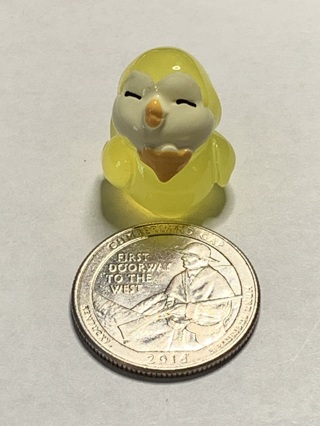 PENGUIN~#5~YELLOW~1 PENGUIN ONLY~GLOW IN THE DARK~FREE SHIPPING!