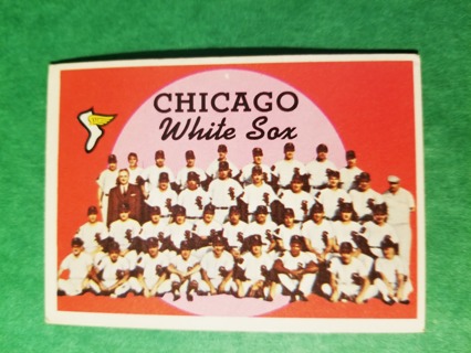 1959 - TOPPS EXMT - NRMT BASEBALL - CARD NO. 94 - CHICAGO TEAM - WHITE SOX