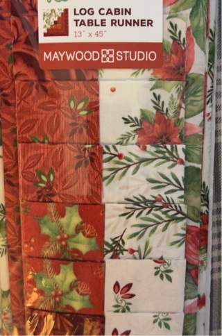 Quilted Log Cabin Table Runner Kit 