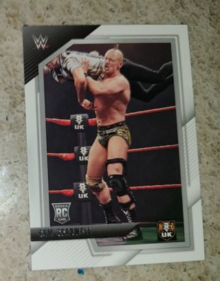 WWE 2022 Topps Sam Bradwell Card