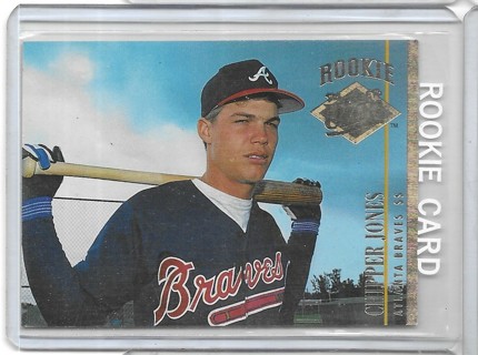 Chipper Jones 1994 Ultra #152 Rookie Card