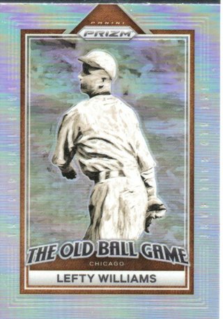 2023 Panini Prizm Lefty Williams Old Ball Game Refractor