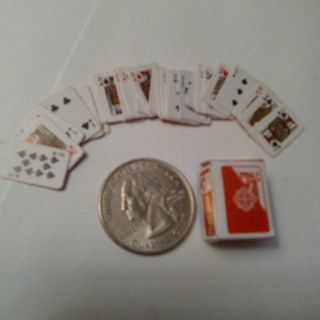 Worlds Smallest Deck of Cards Read description before bidding