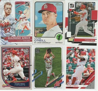 Fantastic Set of 6 Tyler O'Neill Traded to Boston Red Sox!