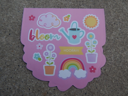 MINI sheet of SPRING LOVE  stickers