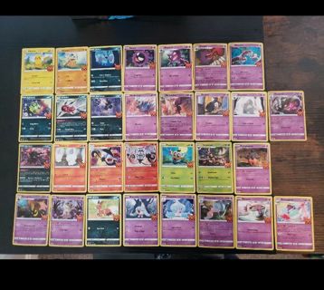 Pokemon Trick or Trade Complete 30 card set (20 commons 10 holos)