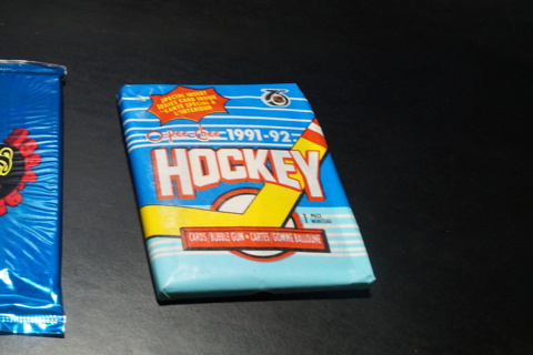Unopened Hockey Card Packs