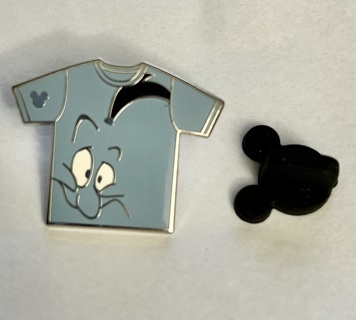 Disney Pin - t-shirt w/GENIE from Aladdin - For Pin Trading/Collecting