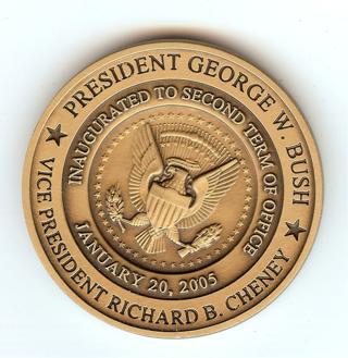 Official 2005 Presidential Inaugural Medallion Coin