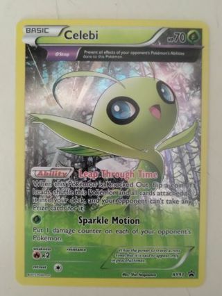 Celebi xy93 rare holo promo NM Pokemon