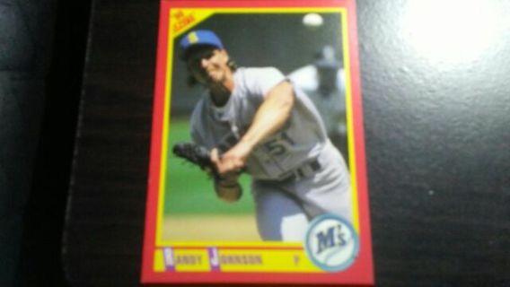 1990 SCORE RANDY JOHNSIN SEATTLE MARINERS BASEBALL CARD# 415