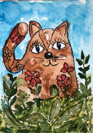 Original ACEO watercolor 