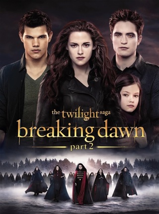 the twilight breaking dawn part 2 VUDU SD