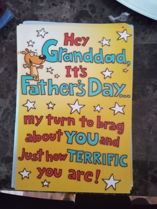 Grandfather Father Day card