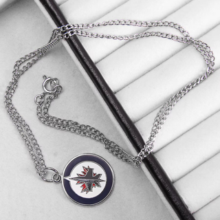 New NHL Winnipeg Jets WinCraft Logo Charm Necklace