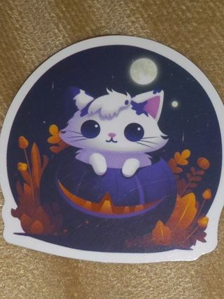 Adorable new one vinyl lap top sticker no refunds regular mail very nice quality