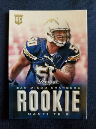 2013 Panini Prestige Rookie Manti Te'o