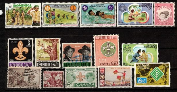 Scouts on Stamps !
