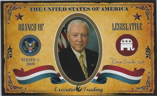 2009 Politicians #UT1S Orrin Hatch