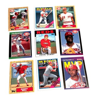 Reds-World Series Champions-Parker,Concepcion,Rijo,Soto,O'Neill,Denny