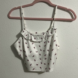 Floral crop top