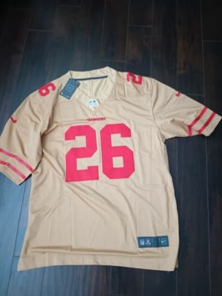 49ers jersey size 2x #26