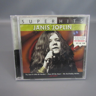 Janis Joplin Super Hits CD Album 10 Songs NEW Sealed