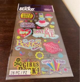 Sticko girl stickers 