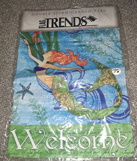 Free: MERMAID, WELCOME, Garden Flag, New