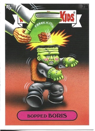 Brand New 2022 Topps Garbage Pail Kids Bopped Boris Sticker