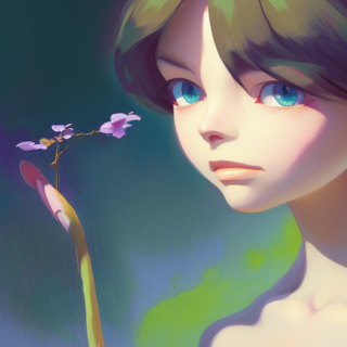 Listia Digital Collectible: Beautiful Blue Eyed Fairy