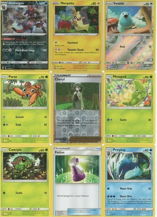 Awesome Set of 9 Pokemon Gaming Cards w/3 Reverse Holo & 1 Holo!