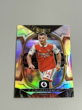 Granit Xhaka 2022-23 Panini Select Premier League EPL #9 Arsenal