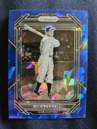 2023 Panini Prizm Blue Ice Rick Ferrell