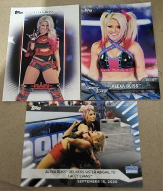 WWE Alexa Bliss cards