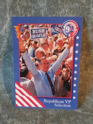 Decision 92 Presidential Trading Card #48