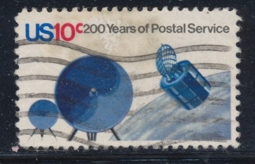 Uited States:  1975, Satellite for Transmission of Mailgrams, Used, Sc # USa-1575 - US-5330L