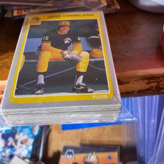 (50) random 1985 fleer baseball cards 