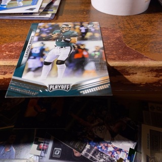 2019 panini playoff Carson wentz football card 