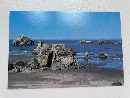 Bandon Beach, Oregon Coast Postcard