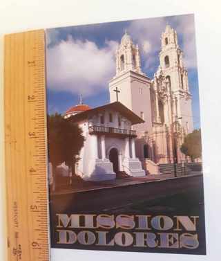 Mission, Dolores, San Francisco, California Postcard (unused)