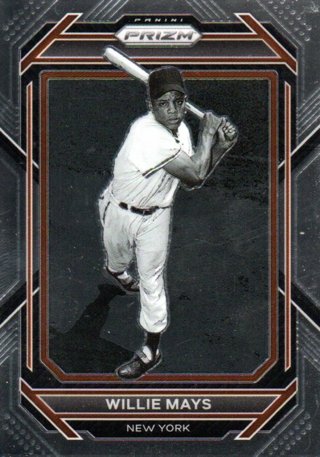 2023 Panini Prizm Willie Mays New York