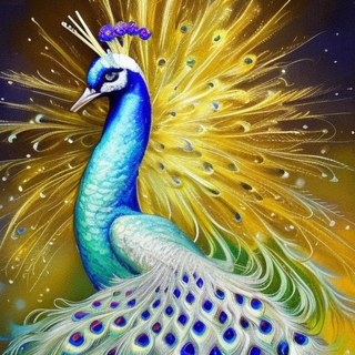 Listia Digital Collectible: Gorgeous Peacock