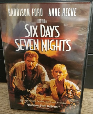 DVD - "Six Days & Seven Nights" - rated PG-13