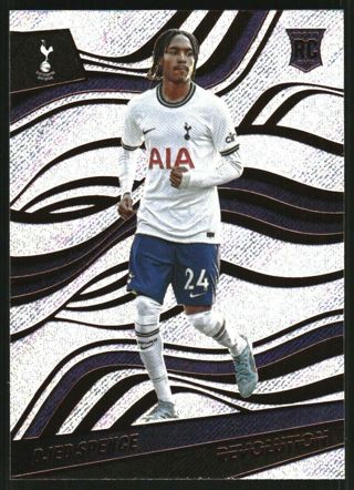 Djed Spence 2022-23 Revolution EPL #295 Tottenham Hotspur Rookie RC Football Card